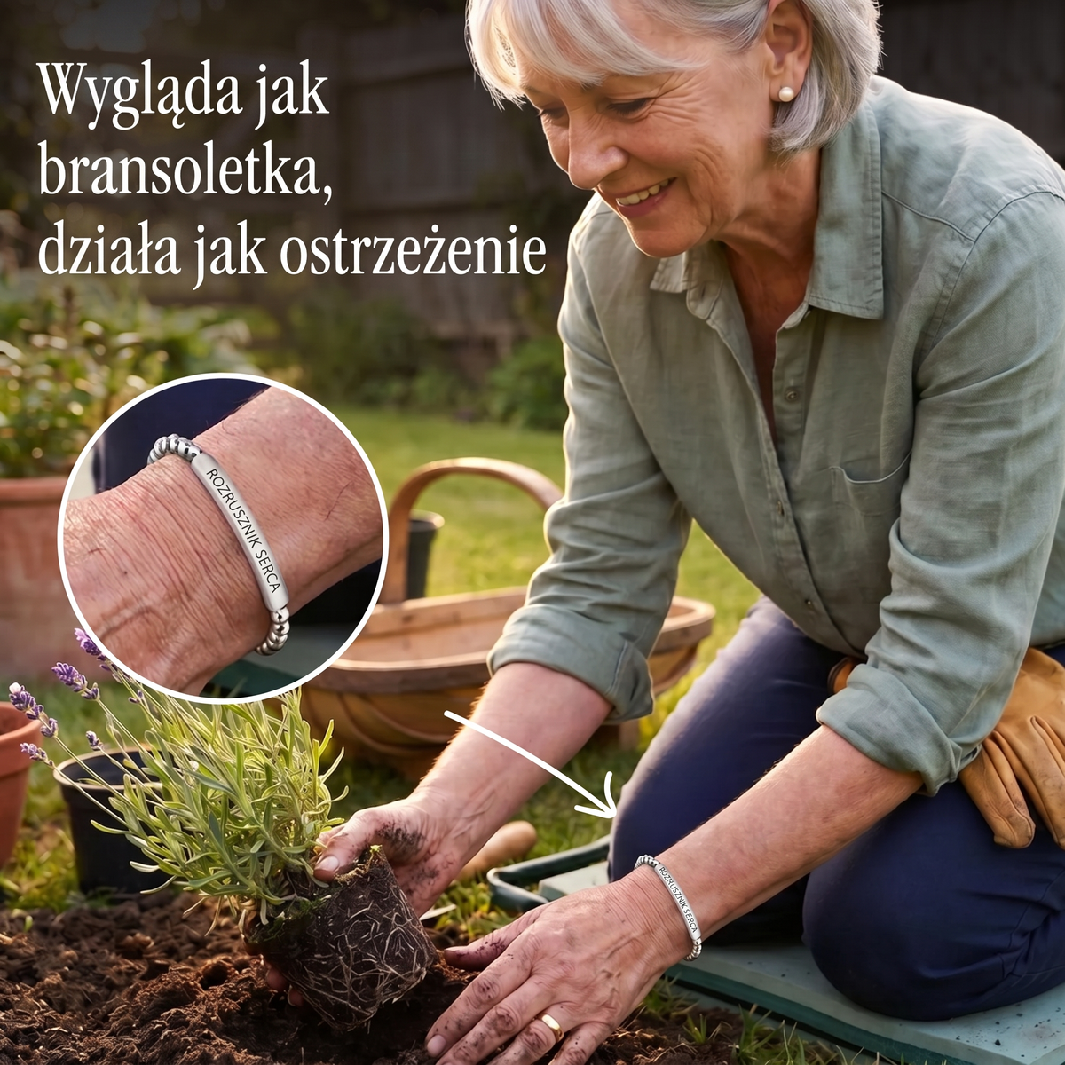 Bransoletka Slim Rozrusznik serca