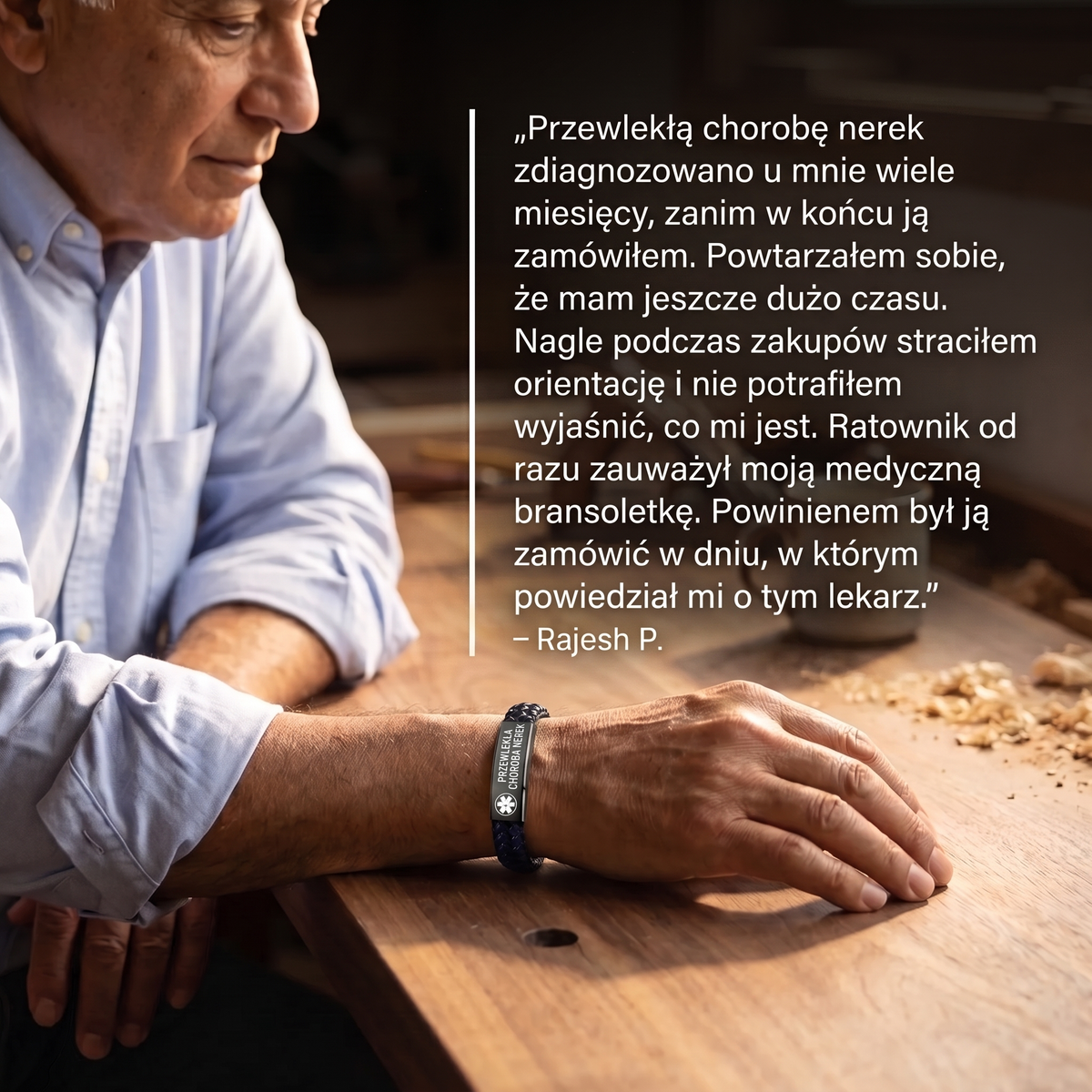Bransoletka Przewlekła choroba nerek (CKD)