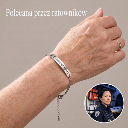 Bransoletka łańcuszkowa – Cukrzyca