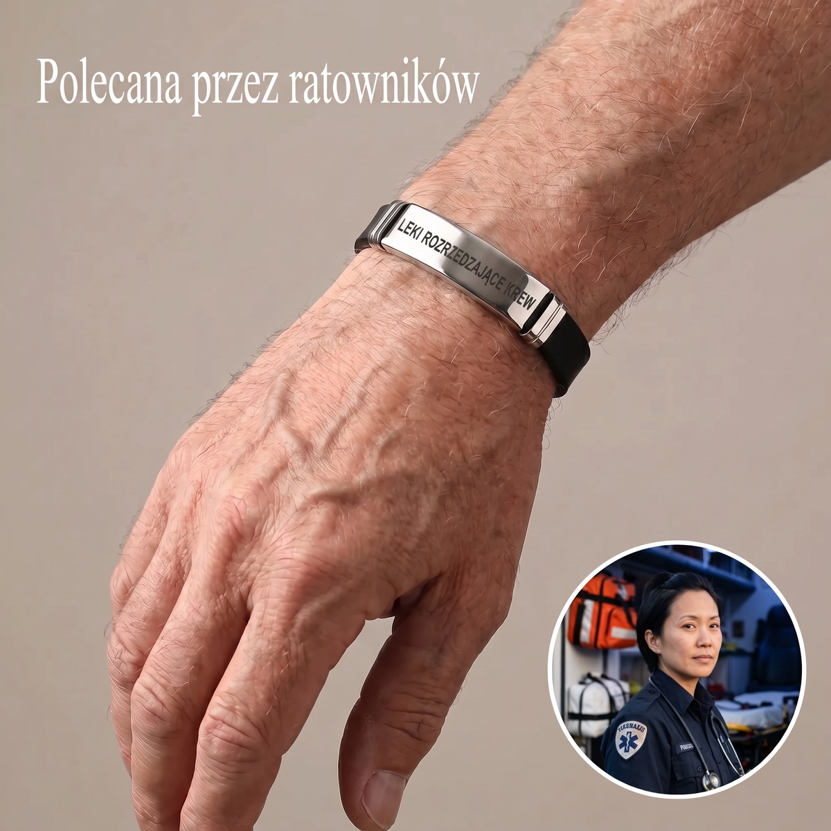 Bransoletka Leki rozrzedzające krew