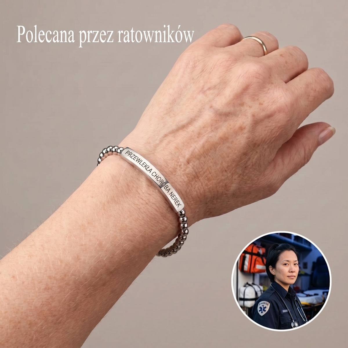 Bransoletka Slim Przewlekła choroba nerek (CKD)