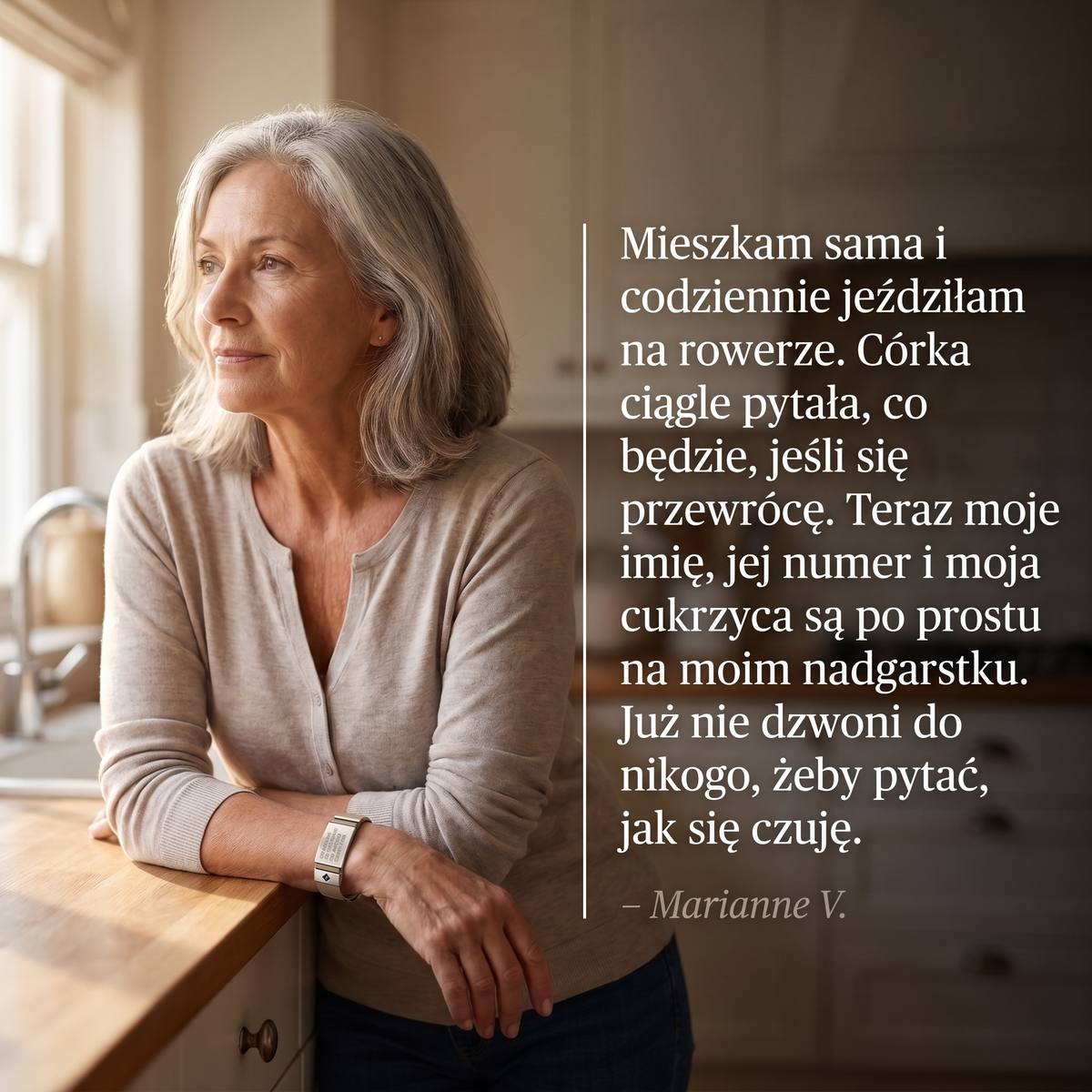 Bransoletka Medy z osobistym grawerem ID
