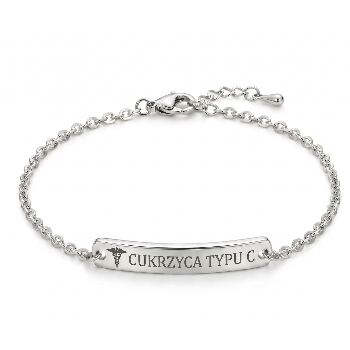 Bransoletka łańcuszkowa – Cukrzyca