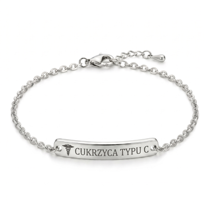 Bransoletka łańcuszkowa – Cukrzyca