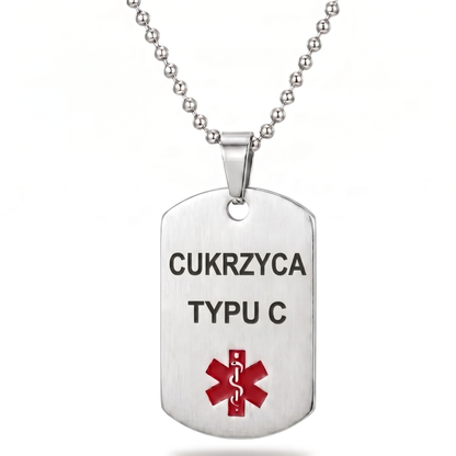 Naszyjnik Cukrzyca