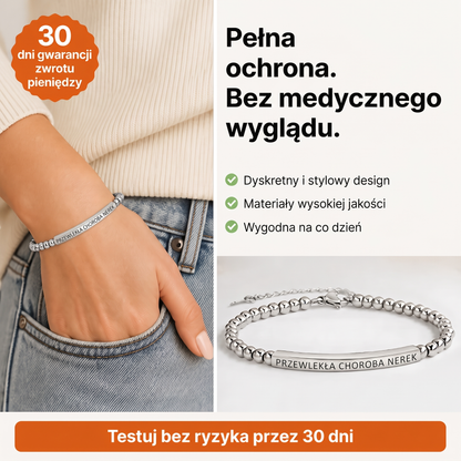 Bransoletka Slim Choroba nerek