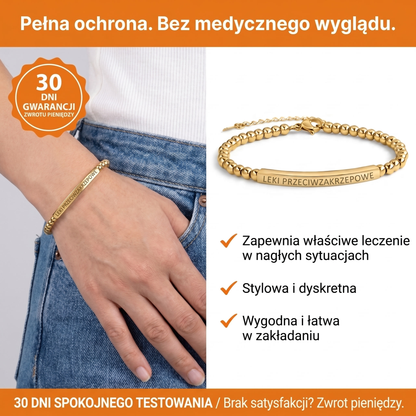 Bransoletka Slim Leki przeciwzakrzepowe