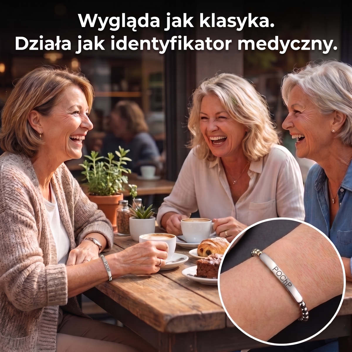 Damska bransoletka Slim POChP